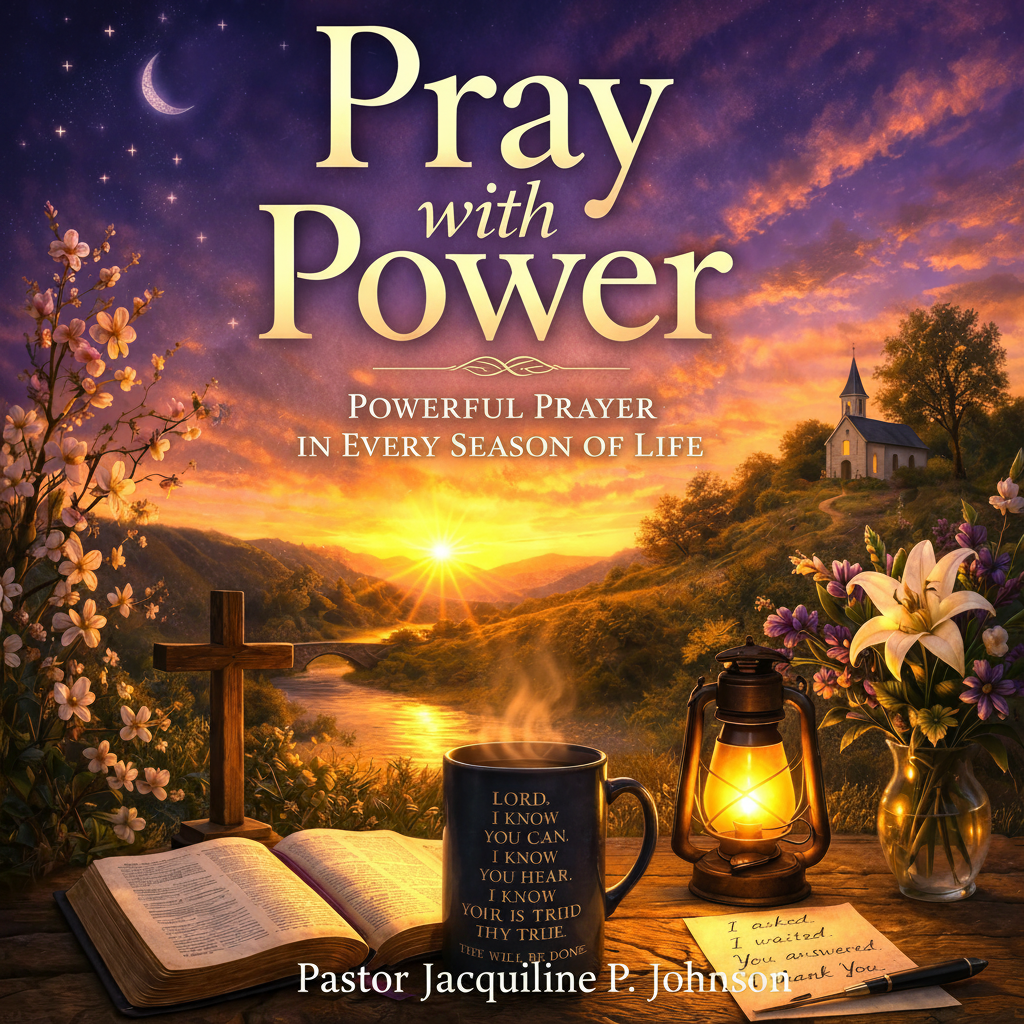 Pray with Power book mockup